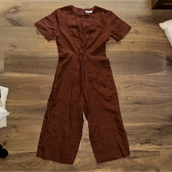 Shaina Mote Verana Linen Jumpsuit - Picture 3 of 11